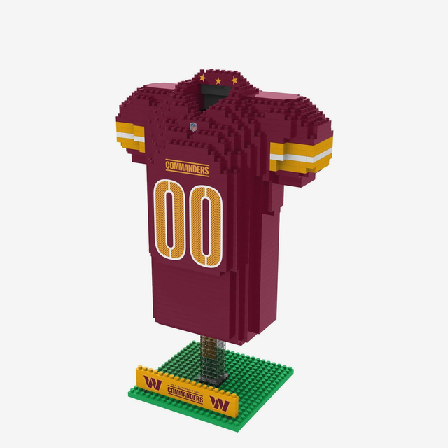 Commanders 3D Brxlz Jersey