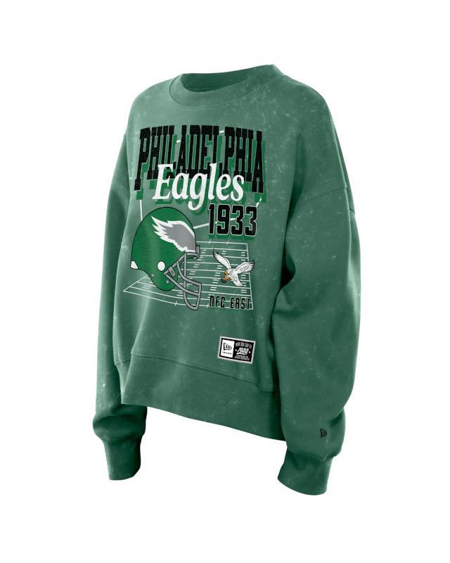 Eagles 2026 New Era Women's Crewneck Pro Football Hall of Fame