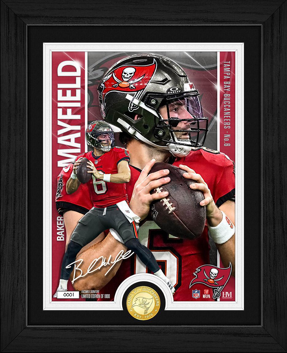 Buccaneers Baker Mayfield Artist Proof Bronze Coin Photo Mint