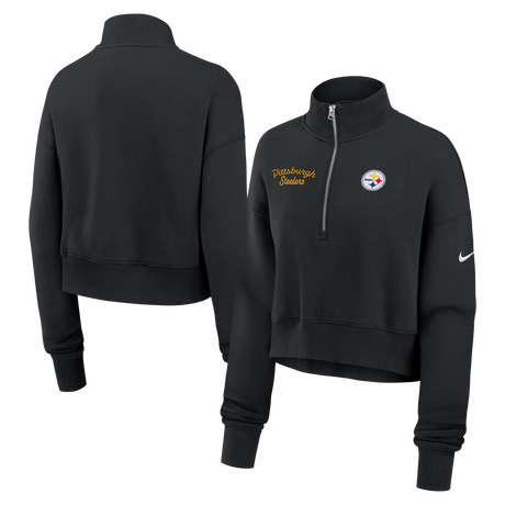 Steelers 2025 Nike Women's Phoenix Quarter Zip Jacket