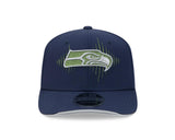 Seahawks 2026 New Era Men's 9SEVENTY Stretch Snap Rivalry Hat Pro Football Hall of Fame