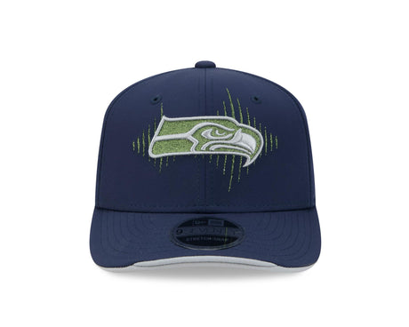 Seahawks 2026 New Era Men's 9SEVENTY Stretch Snap Rivalry Hat Pro Football Hall of Fame