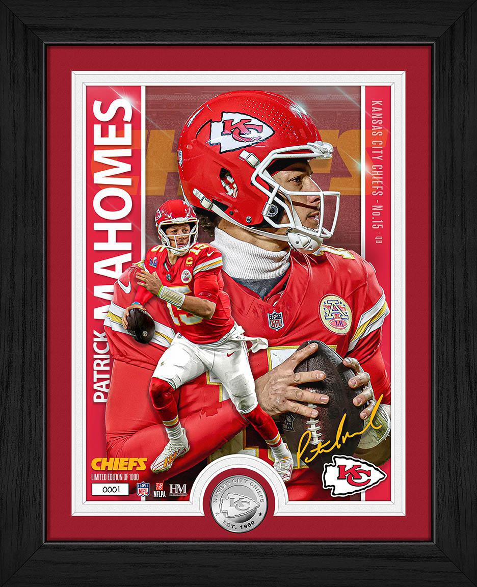 Patrick Mahomes Artist Proof Silver Coin Photo Mint