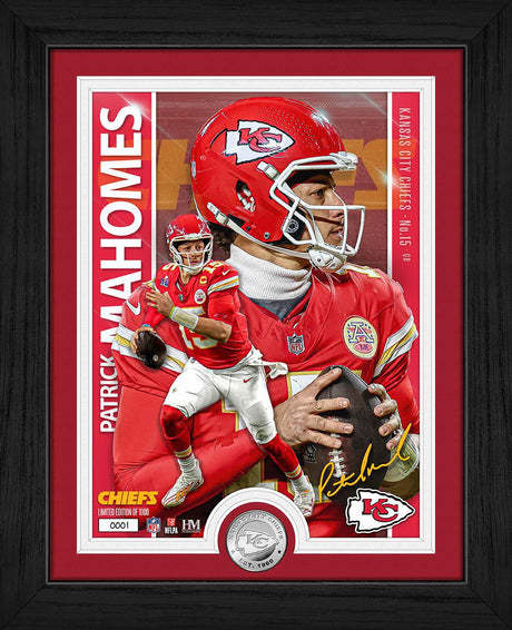 Patrick Mahomes Artist Proof Silver Coin Photo Mint