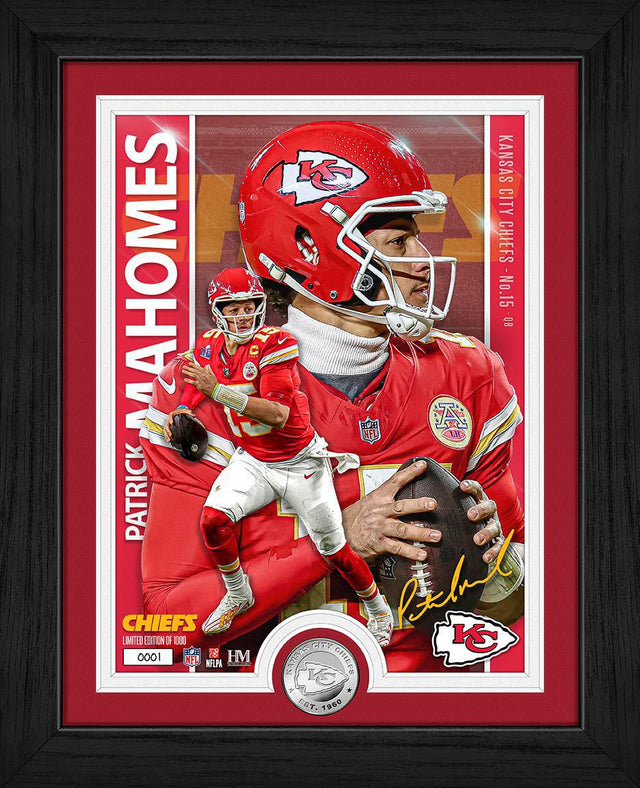 Patrick Mahomes Artist Proof Silver Coin Photo Mint