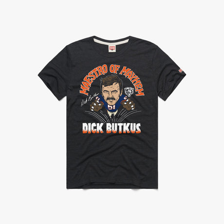 Bears Men's Dick Butkus Maestro of Mayhem Homage T-Shirt