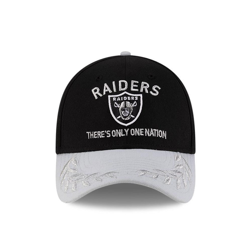 Raiders 2025 New Era Men's 39THIRTY Draft Hat