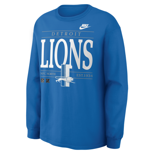 Lions 2026 Nike Men's Nike Max 90 Long Sleeve T-Shirt