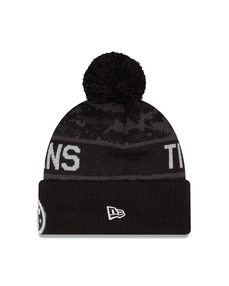 Titans 2026 New Era Men's Salute to Service Knit Pro Football Hall of Fame