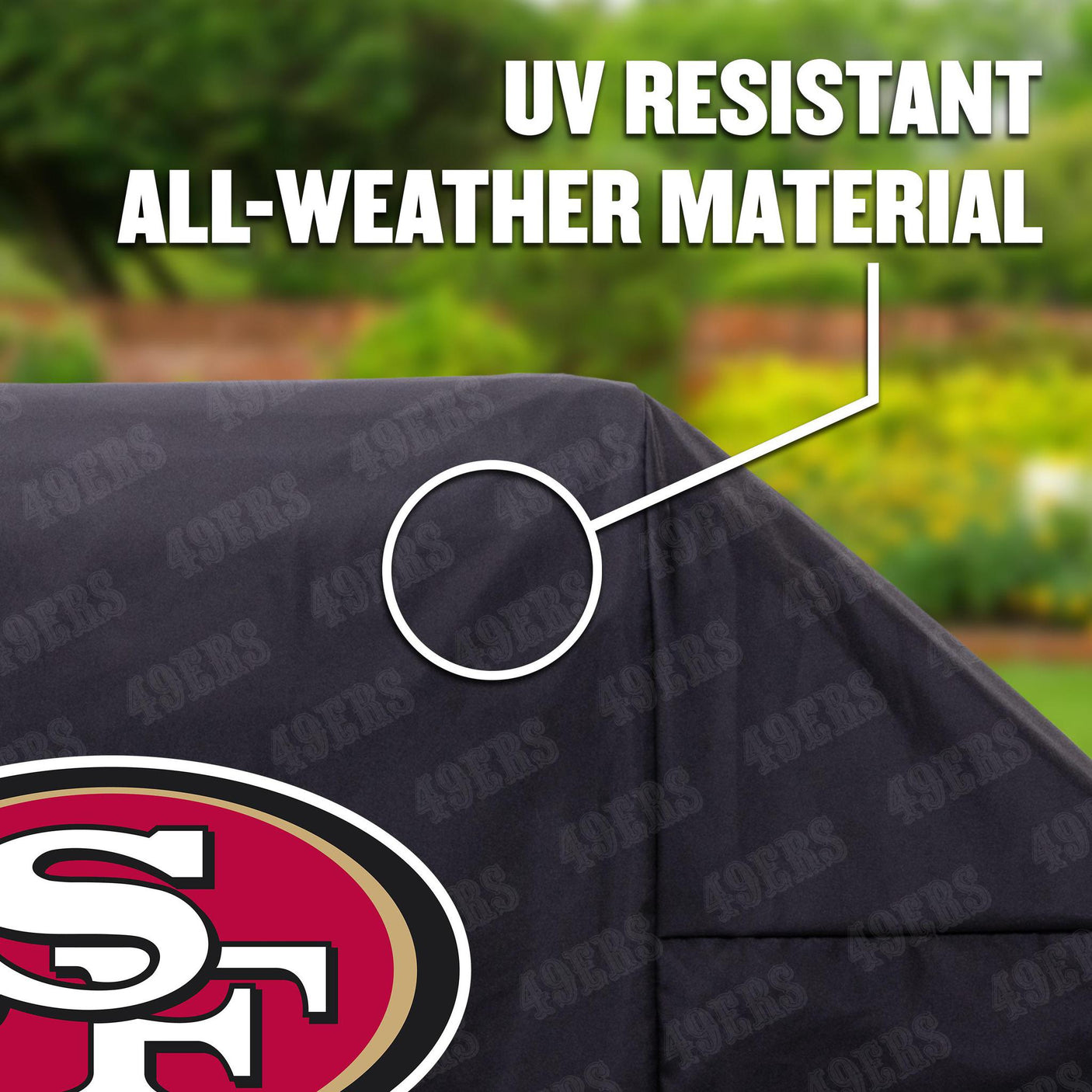 49ers Heavy Duty Grill Cover