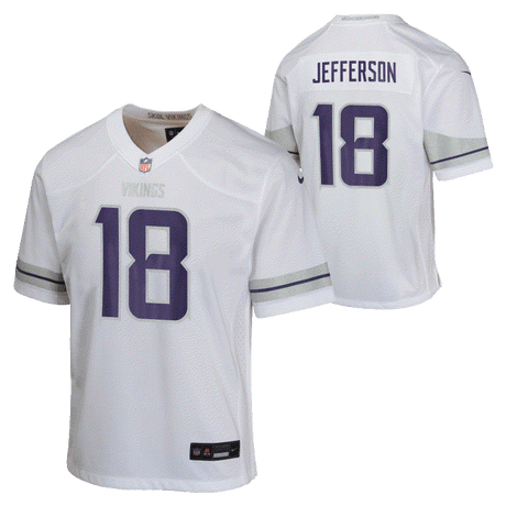 Vikings Justin Jefferson Youth Nike Alternate Game Jersey