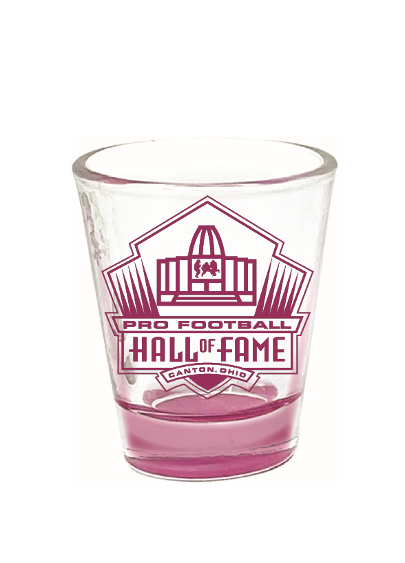 Hall of Fame Colored Base Shot Glass