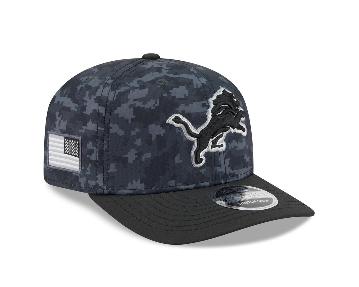 Lions 2026 New Era Men's 9SEVENTY Salute to Service Hat Pro Football Hall of Fame