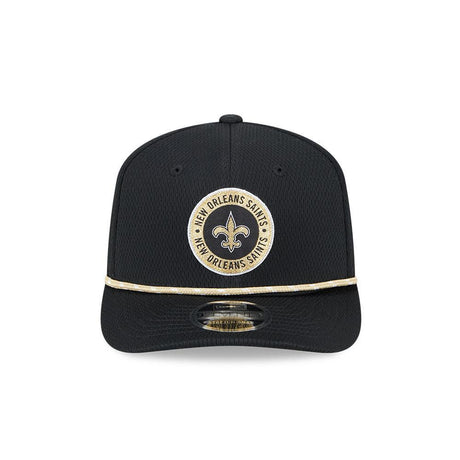 Saints Men's New Era 2024 9SEVENTY Stretch Snap Sideline Hat