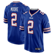 Bills DJ Moore 2026 Nike Men's Royal Home Game Jersey