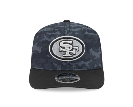 49ers 2026 New Era Men's 9SEVENTY Salute to Service Hat Pro Football Hall of Fame