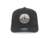 Saints 2026 New Era Men's 9SEVENTY Stretch Snap Two-Tone Hat Pro Football Hall of Fame