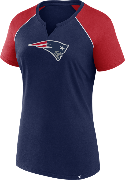 Patriots Women's Glittered Short Sleeve T-Shirt