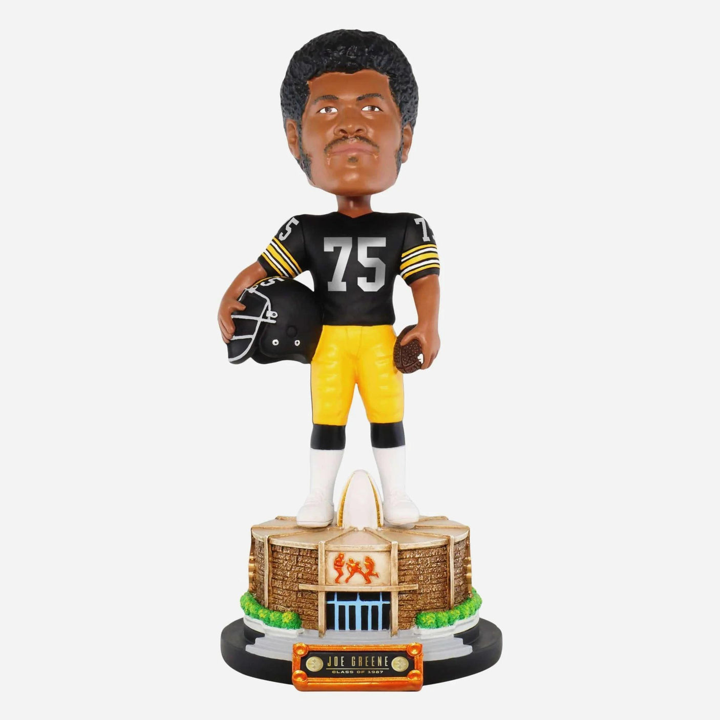 Steelers Joe Greene Pro Football Hall of Fame Rotunda Bobblehead (10358055993620)