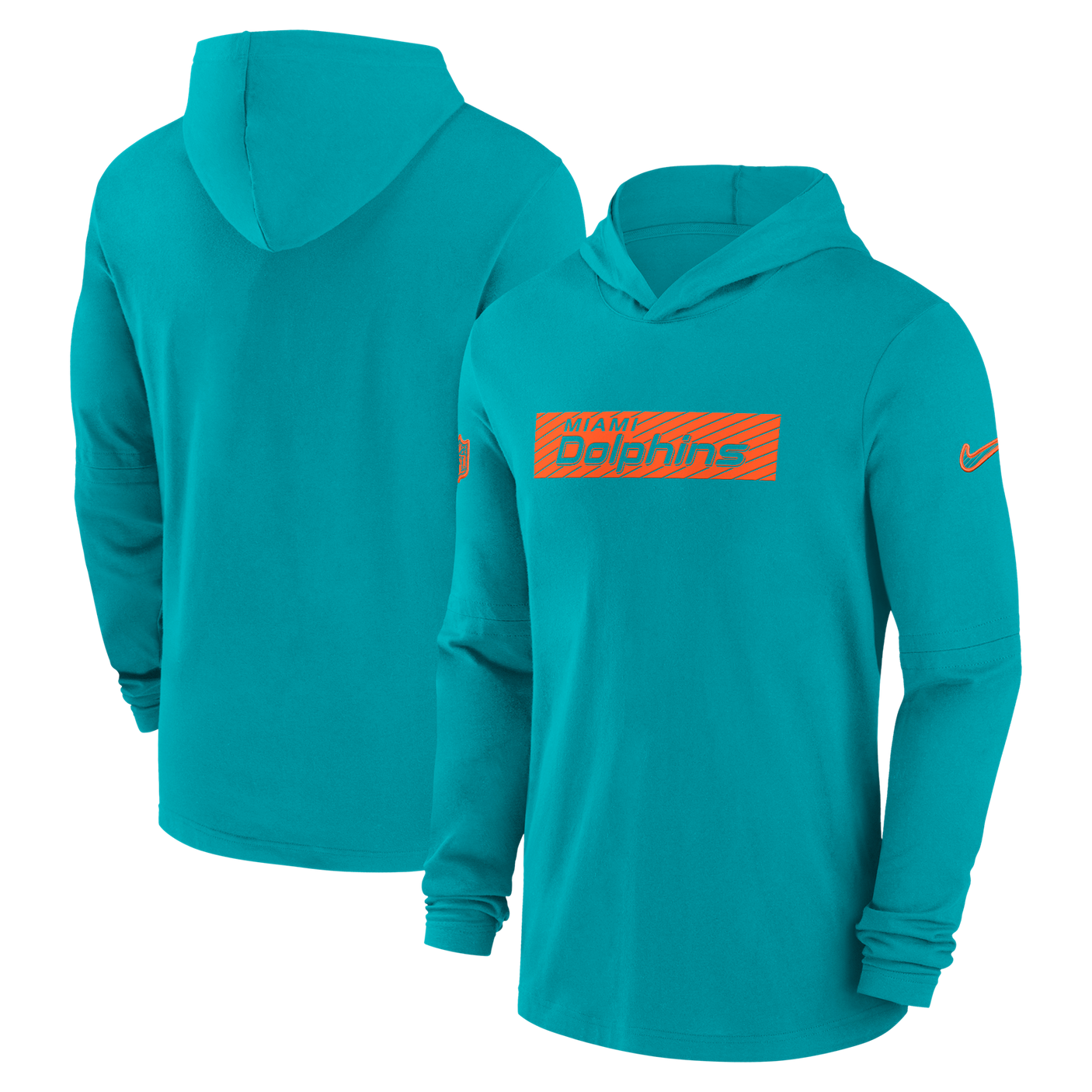 Dolphins Men's Nike Lightweight Sweatshirt