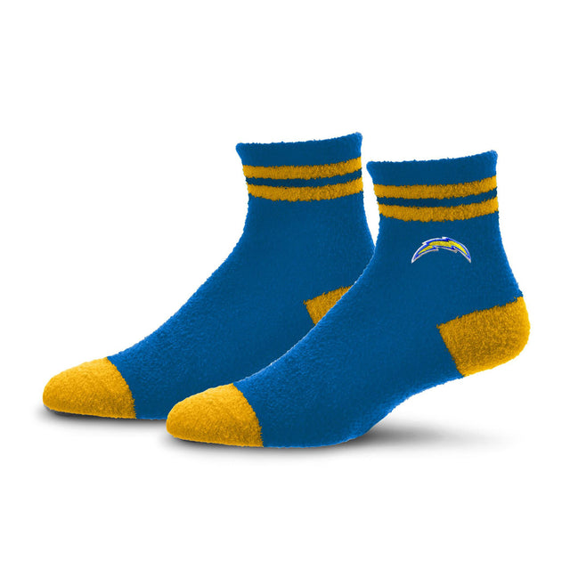 Chargers 2025 Stripe Cozy Sleep Sock
