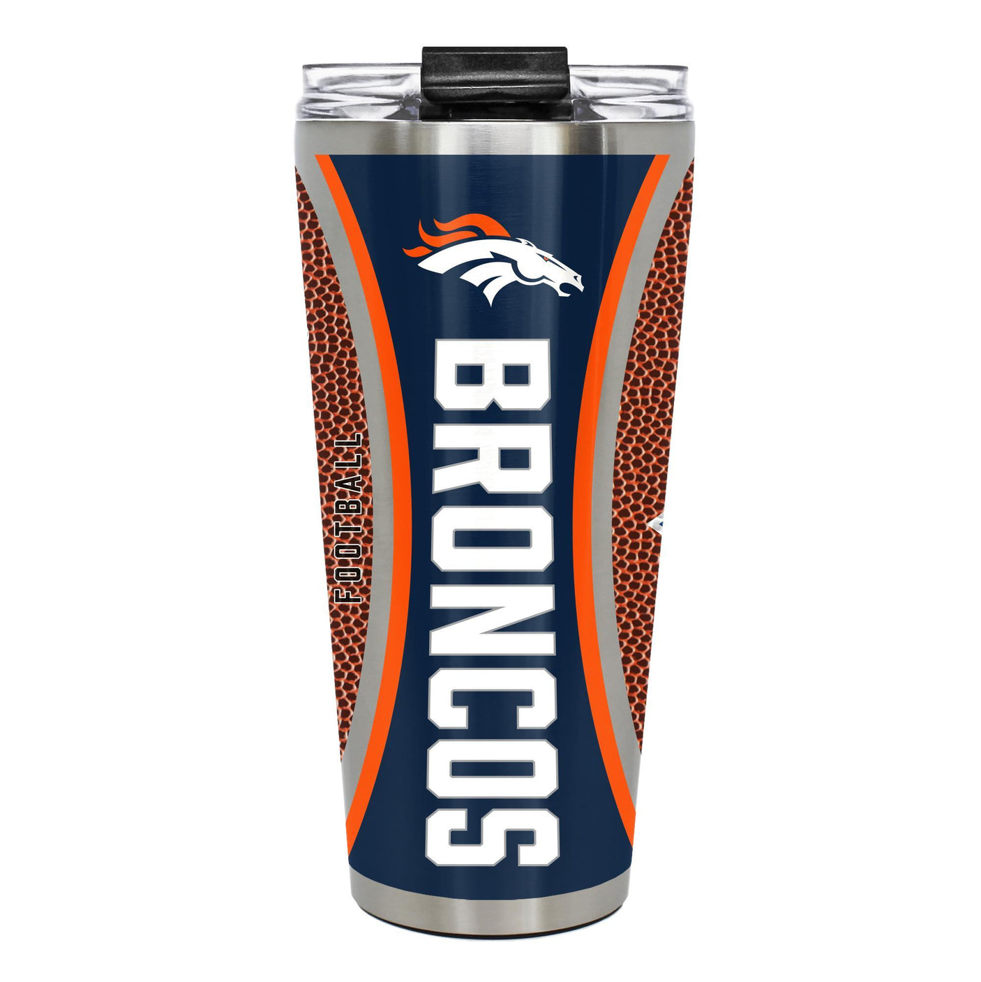 Broncos Big Slim Gameball 32oz Tumbler