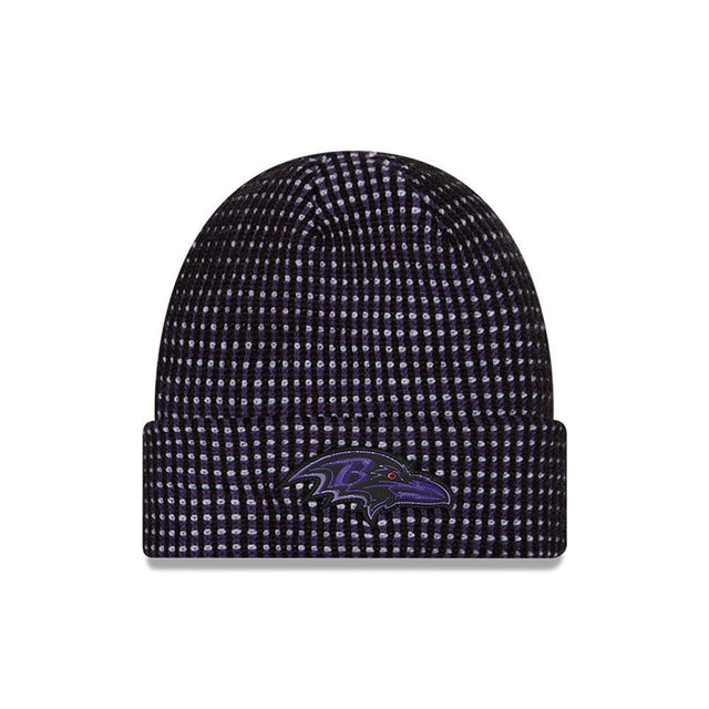 Ravens 2026 New Era Men's Sideline Cold Weather Knit Pro Football Hall of Fame