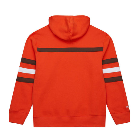 Browns Men's Mitchell & Ness Head Coach Vintage Logo Sweatshirt