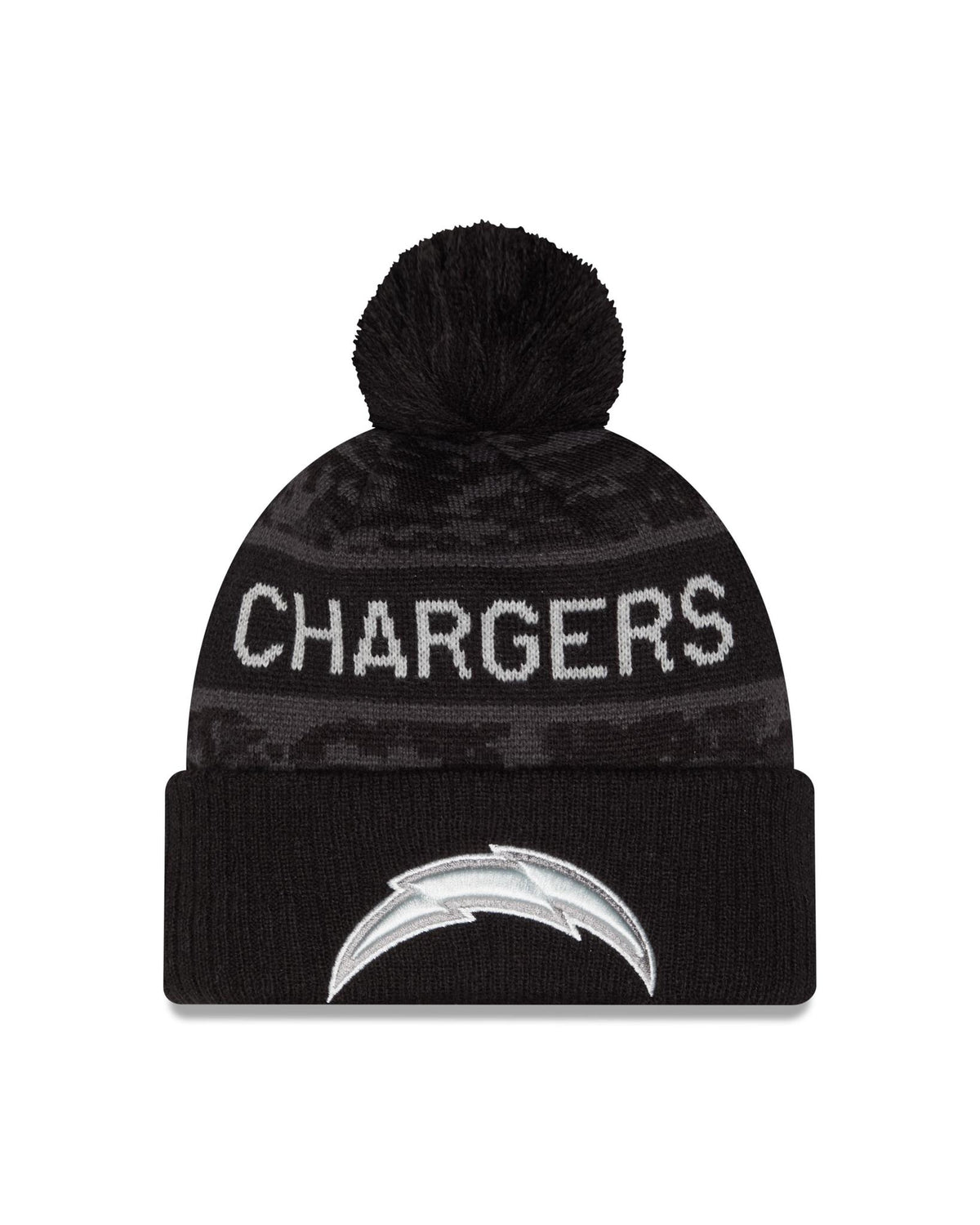 Chargers 2026 New Era Men's Salute to Service Knit Pro Football Hall of Fame