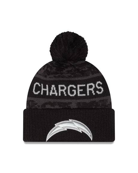 Chargers 2026 New Era Men's Salute to Service Knit Pro Football Hall of Fame