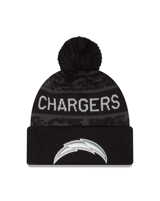 Chargers 2026 New Era Men's Salute to Service Knit Pro Football Hall of Fame