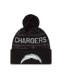 Chargers 2026 New Era Men's Salute to Service Knit Pro Football Hall of Fame