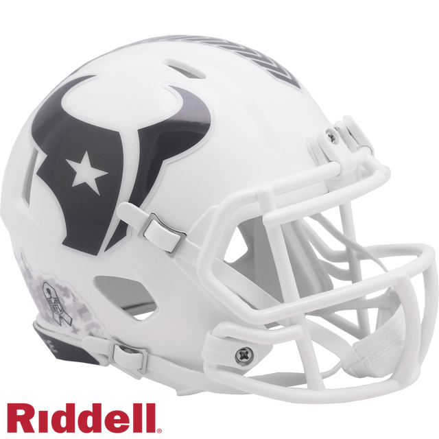 Texans 2024 Salute to Service Mini Helmet