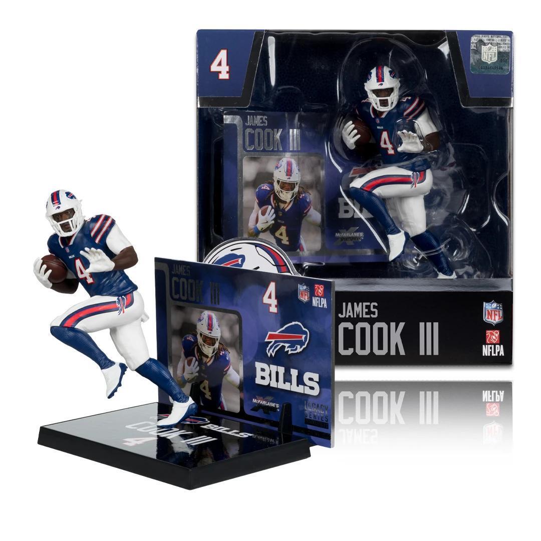 James Cook III McFarlane's SportsPicks Legacy Series 7" Figure #53 Pro Football Hall of Fame