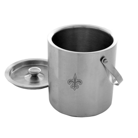 Saints Etched Stainless Steel Ice Bucket