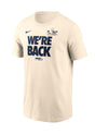 Seahawks 2026 Nike Men's Club Crew We're Back T-Shirt