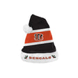 Bengals Embroidered Colorblock Santa Hat