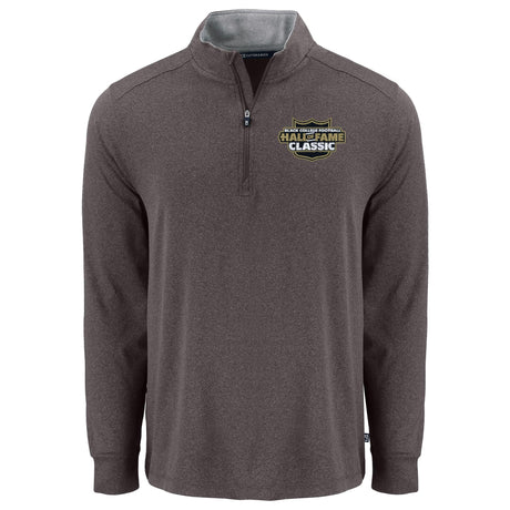 Black College Football Hall of Fame Cutter & Buck Men's Forge Recycled Four-Way Stretch 1/4 Zip Pullover