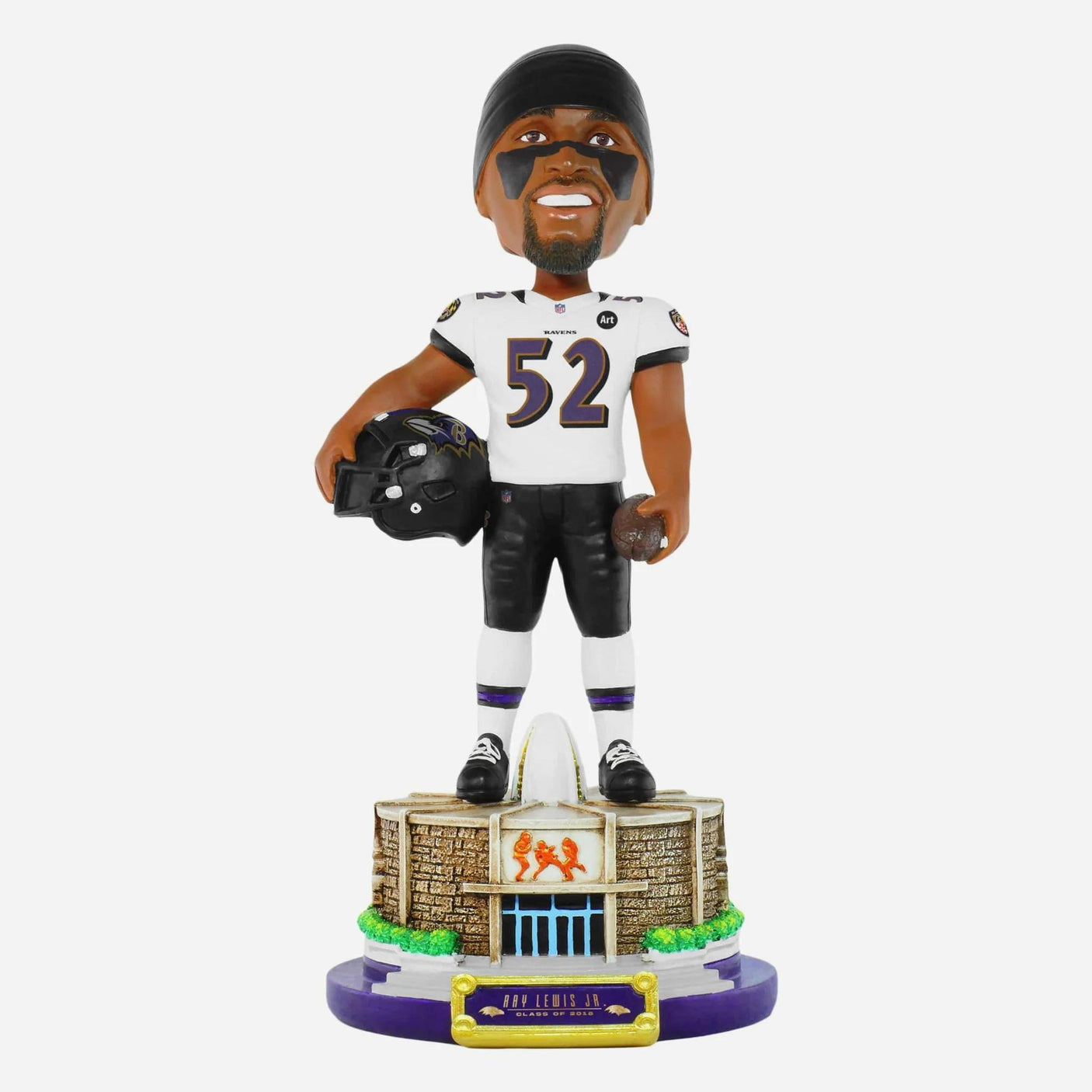 Ravens Ray Lewis Pro Football Hall of Fame Rotunda Bobblehead (10237839409428)