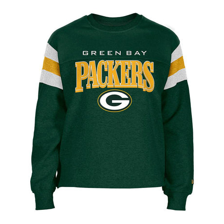 Packers 2024 New Era Women's Throwback Sweatshirt