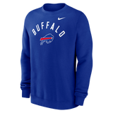 Bills 2026 Nike Men's Club Fleece Pullover Crewneck Pro Football Hall of Fame