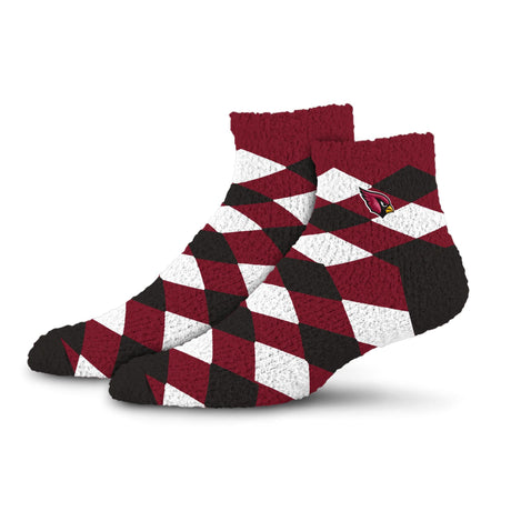 Cardinals Diamond Sleep Socks