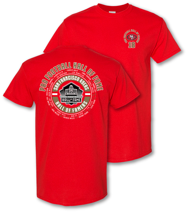 49ers Hall of Famers T-Shirt