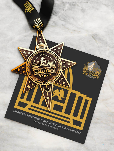 Hall of Fame Limited Edition 2026 Annual Bronze Star Ornament Pro Football Hall of Fame