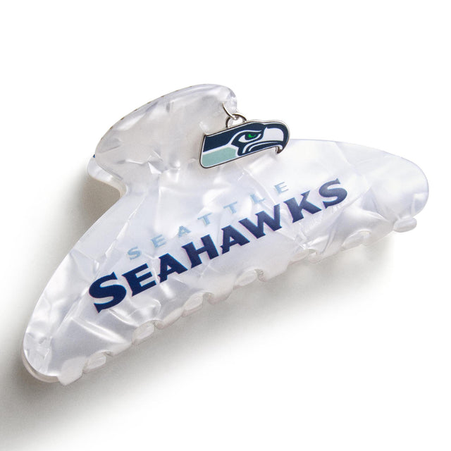 Seahawks Charm Hair Claw Clip
