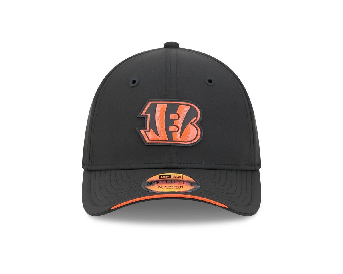 Bengals 2026 New Era Men's 39THIRTY Sideline Hat Pro Football Hall of Fame