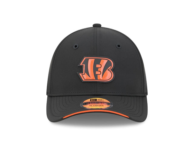 Bengals 2026 New Era Men's 39THIRTY Sideline Hat Pro Football Hall of Fame