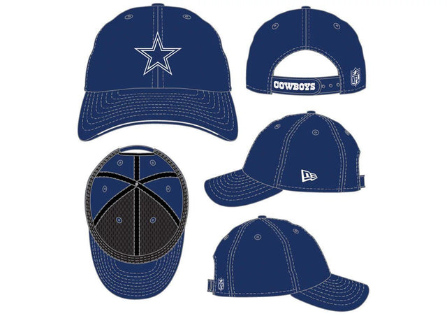 Cowboys 2026 New Era Men's 9SEVENTY Stretch Snap Sideline Hat