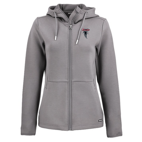 Falcons Cutter & Buck Women's Roam Eco Full Zip Hooded Jacket