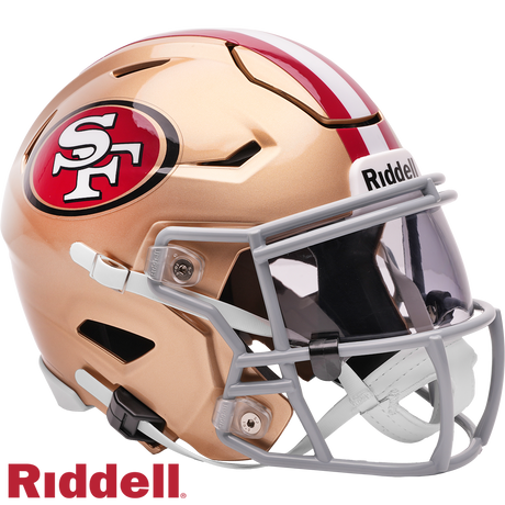 49ers 2025 Speedflex Mid-Size Helmet
